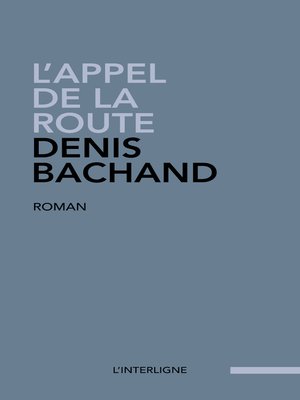 cover image of L'appel de la route